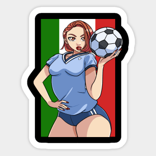 Mexico World Cup Soccer Lover Tournament Qatar Sticker